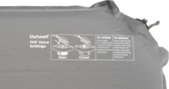 Outwell Sleepin Single 7.5 Zelfopblaasbare Slaapmat - Zwart -Camping Verkoopwinkel 1068 1900 5709388119490 sleepin single 7.5 cm feature photo6