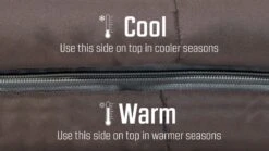 Outwell Contour Supreme Slaapzak - Grijs -Camping Verkoopwinkel 1069 1900 5709388112675 contour supreme coffee feature photo9