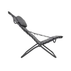 Crespo Tex Comfort AP-262 Loungestoel - Lichtgrijs -Camping Verkoopwinkel 1148406 06 1