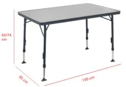 Crespo Campingtafel - AP-273 - 130 X 85 Cm -Camping Verkoopwinkel 1151410 12 1 1