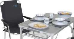 Bo-Camp Premium 90 X 60 Koffermodel Campingtafel - Grijs -Camping Verkoopwinkel 1404402 15 resultaat