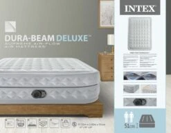 Intex Supreme Air Flow Luchtbed - Queensize - Ingebouwde Elektrische Pomp -Camping Verkoopwinkel 1482 1900 64490nd pkg 2023 300