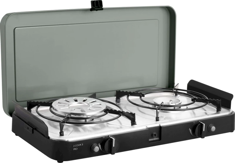 CADAC 2-Cook 3 Pro Deluxe - 2-pits Kooktoestel 2 CADAC 2-Cook 3 Pro Deluxe - 2-pits Kooktoestel - Afbeelding 2