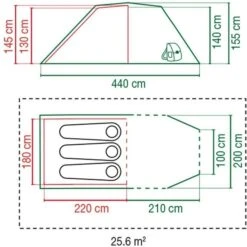 Coleman Chimney Rock Plus Blackout Tunneltent - 3 Persoons 13 Coleman Chimney Rock Plus Blackout Tunneltent - 3 Persoons -Camping Verkoopwinkel 1583 1900 coleman chimney rock plus blackout tunneltent 3 persoons 2