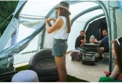 Vango Lismore Air 600XL Opblaasbare Tunneltent - 5 Persoons - Groen -Camping Verkoopwinkel 1900 1783 lismore air 600xl package 8