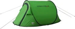 High Peak Vision 2 Pop-up Tent - 2 Persoons - Groen -Camping Verkoopwinkel 470 1200 4001690101080.pt03