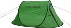 High Peak Vision 2 Pop-up Tent - 2 Persoons - Groen -Camping Verkoopwinkel 474 1200 4001690101080.pt05