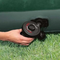 Intex Prestige Downy Luchtbed - Queensize - Inclusief Batterijpomp -Camping Verkoopwinkel 66969 03