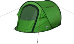 High Peak Vision 2 Pop-up Tent - 2 Persoons - Groen -Camping Verkoopwinkel 708 1200 4001690101080.pt06
