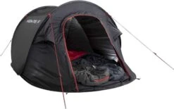 High Peak Vision 2 Pop-up Tent - 2 Persoons - Zwart -Camping Verkoopwinkel 755 1200 4001690102803.pt05