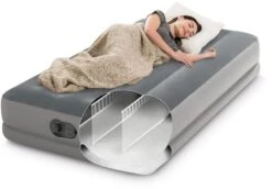 Intex Prestige Mid-Rise Luchtbed - Eenpersoons - Ingebouwde Elektrische Pomp -Camping Verkoopwinkel 835 1200 intex twin prestige mid rise luchtbed 1 persoons 3