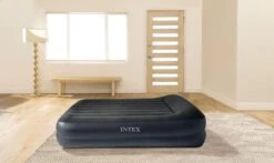 Intex Pillow Rest Raised Luchtbed - Queensize - Ingebouwde Elektrische Pomp -Camping Verkoopwinkel 899 1514 64124 2