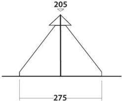 Easy Camp Bolide 400 Tipitent - 4 Personen -Camping Verkoopwinkel 900 1090 plattegrond bolide 3