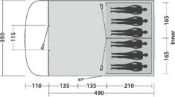 Easy Camp Palmdale 600 Tunneltent - 6 Persoons -Camping Verkoopwinkel 900 1322 d1c7c481 31f5 427b 8016 677c10476fce 1280x960
