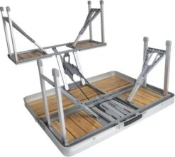 Bo-Camp 136 X 85 Inklapbare Picknicktafel - Bamboe -Camping Verkoopwinkel 900 1350 1404800 06