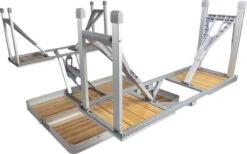 Bo-Camp 136 X 85 Inklapbare Picknicktafel - Bamboe -Camping Verkoopwinkel 900 1350 1404800 07