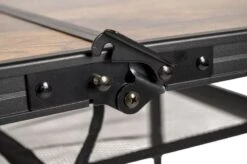 Bo-Camp Industrial Decatur 90 X 60 Campingtafel - Zwart/houtlook -Camping Verkoopwinkel 900 1358 1404200 13