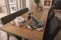 Bo-Camp Stone Melamine Serviesset - 16-delig - Grijs -Camping Verkoopwinkel 900 1358 6181375 13