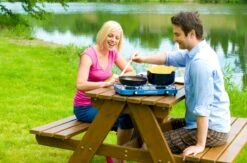 Campingaz Base Camp Lid - 2-pits Kooktoestel -Camping Verkoopwinkel 900 1364 26402 6