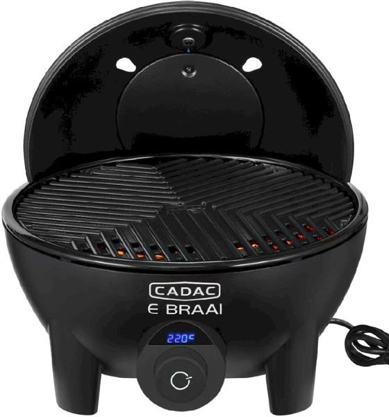 CADAC E-Braai Elektrische Barbecue - Zwart 2 CADAC E-Braai Elektrische Barbecue - Zwart - Afbeelding 2