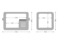 Dometic CFX3 55IM Compressor Koelbox - 53 Liter -Camping Verkoopwinkel cfx3 55im