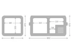 Dometic CFX3 75 Beschermhoes -Camping Verkoopwinkel cfx3 75