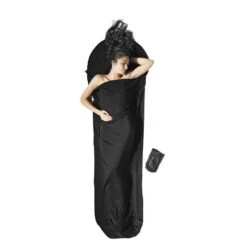 Cocoon Lakenzak Merino Wol Mummymodel - Zwart