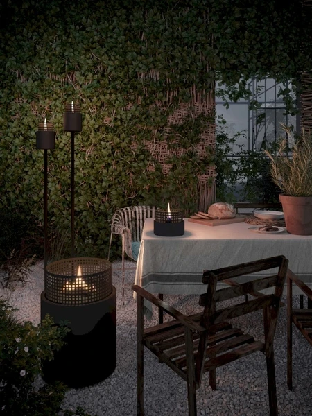 Tenderflame Signal Hill 12 Pole Tafelhaard - Zwart - Afbeelding 3