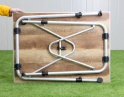 Dometic Zero Light Oak Medium Campingtafel - 80 X 60 Cm -Camping Verkoopwinkel zerolightmedium