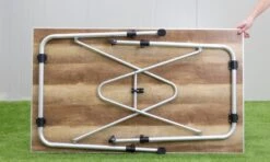 Dometic Zero Light Oak Large Campingtafel - 120 X 70 Cm -Camping Verkoopwinkel zerolightoaklarge